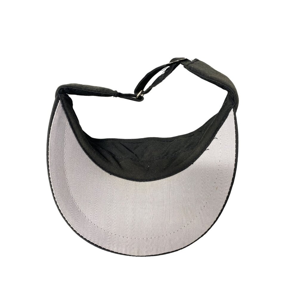 Champion Black Sports Visor With Adjustable Strap Unisex Golf Walking Ball Games - Picture 2 of 5
